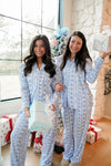 Blue Christmas - Long Pajama Set - B.You Boutique & Boji Balloon Bar