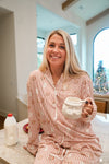 Buttery Soft Bamboo Milk and Cookies Christmas pajama set