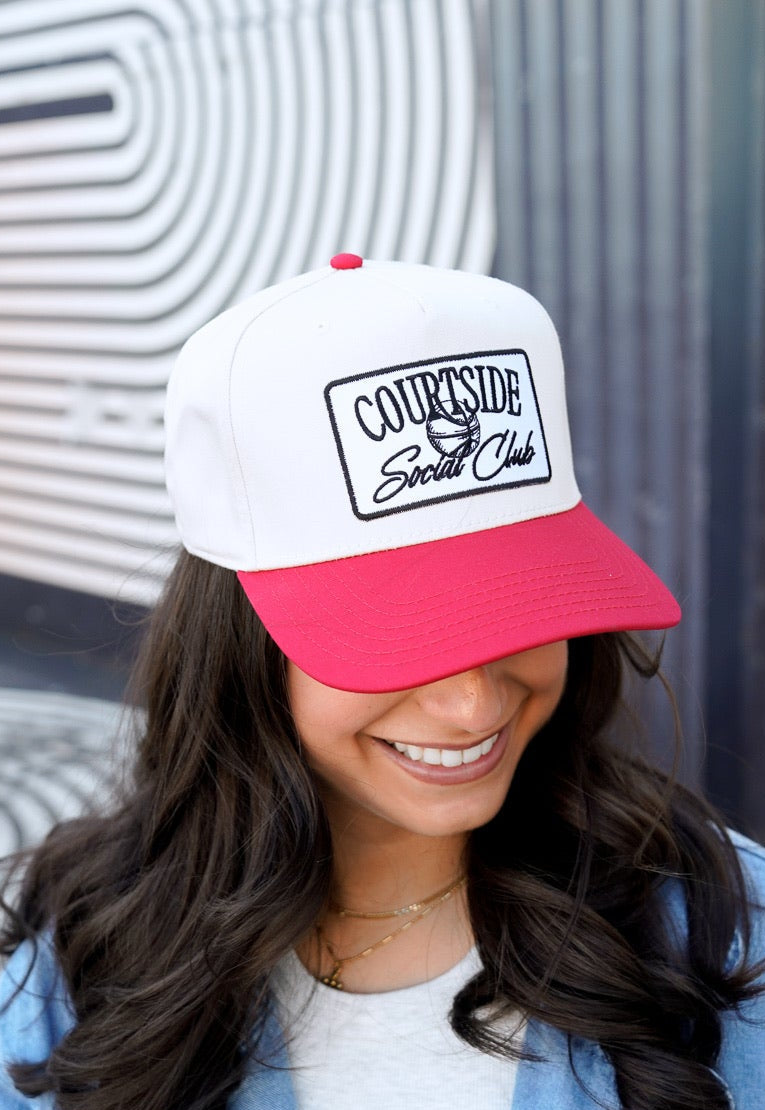 Courtside Social Club - Vintage Trucker Hat - B.You Boutique & Boji Balloon Bar
