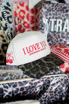 I Love You Sooooo Much - Leopard Vintage Hat - B.You Boutique & Boji Balloon Bar