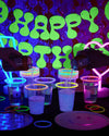 Rave Girl Glo Cups - 16 glow rimmed cups
