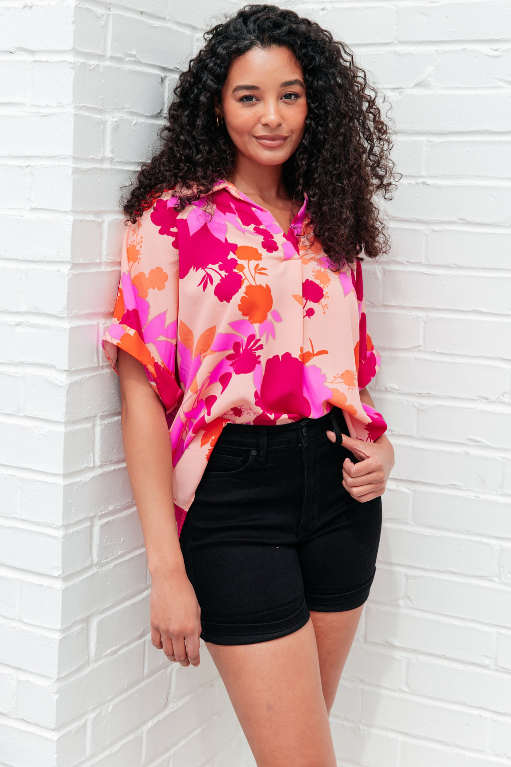 Hazy Cosmic Jive Relaxed Blouse - B.You Boutique & Boji Balloon Bar