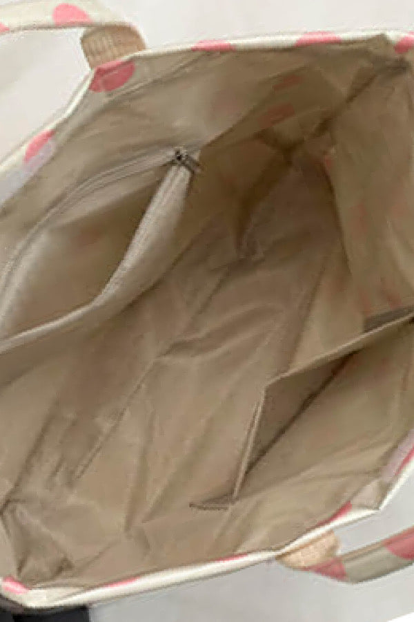 Pink Iridescent Vinyl Tote Bag by Nash Grey Wholesale
