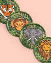 Jungle Fever Plates - 24 paper plates