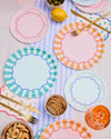 Italian Summer Plates - 32 matte paper plates - B.You Boutique & Boji Balloon Bar