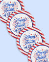 Party In The USA Plates - 25 paper plates