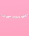 Legal Era Banner - iridescent foil banner
