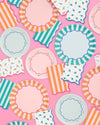 Italian Summer Napkin - 24 printed napkins - B.You Boutique & Boji Balloon Bar