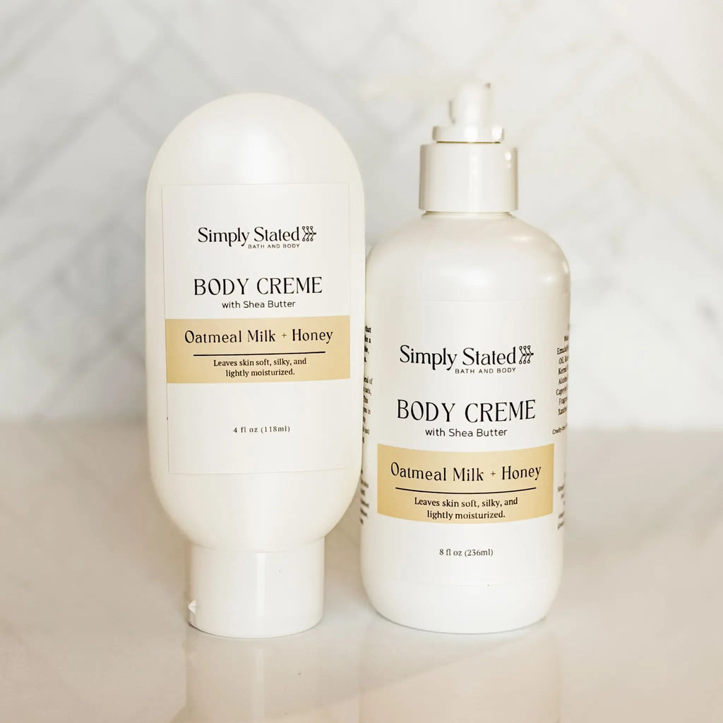 Oatmeal Milk + Honey Body Cream by Simply Stated Creations