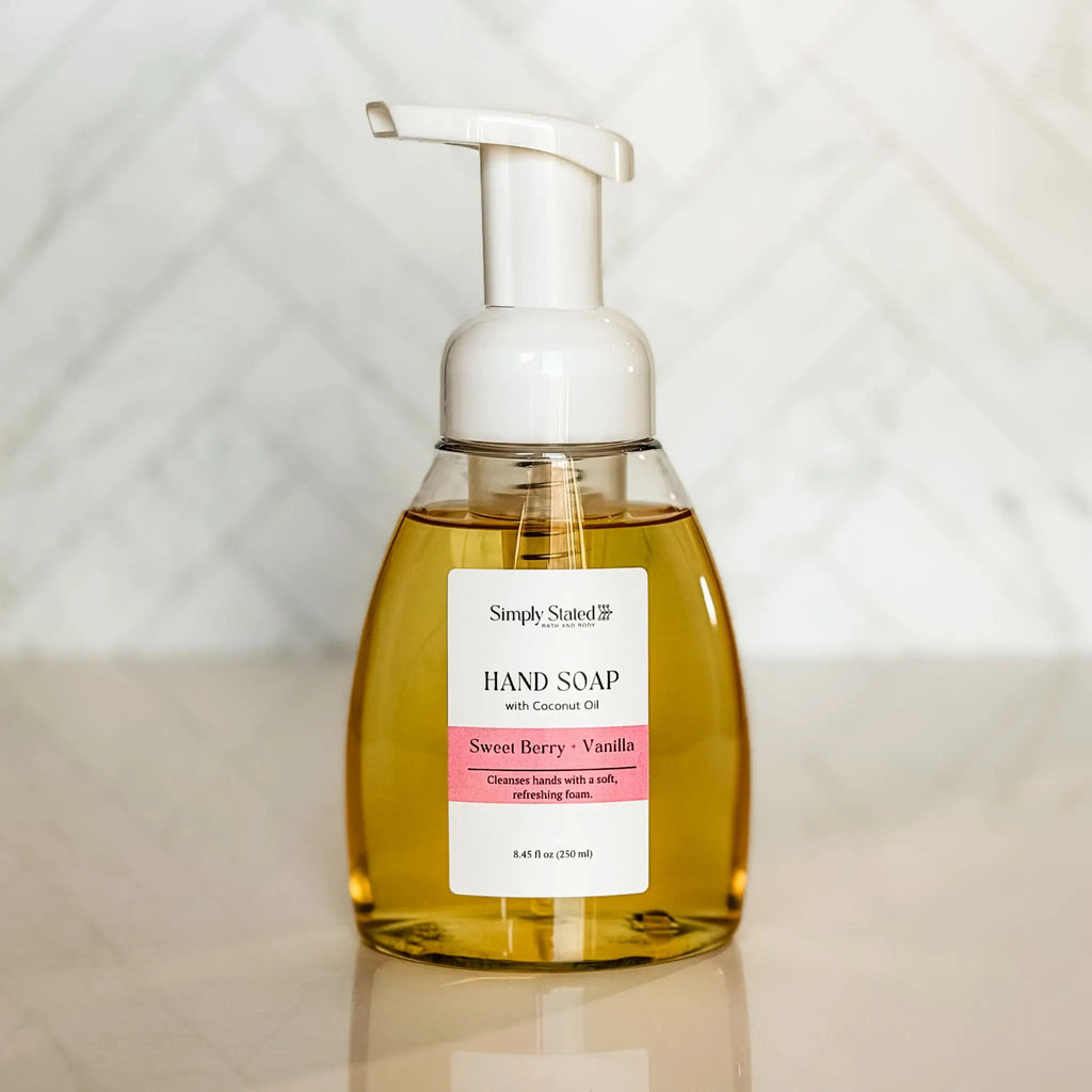 Sweet Berry + Vanilla Foaming Hand Soap by Simply Stated Creations