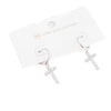 Taryn Diamond Cross Earrings - WATERPROOF - B.You Boutique & Boji Balloon Bar