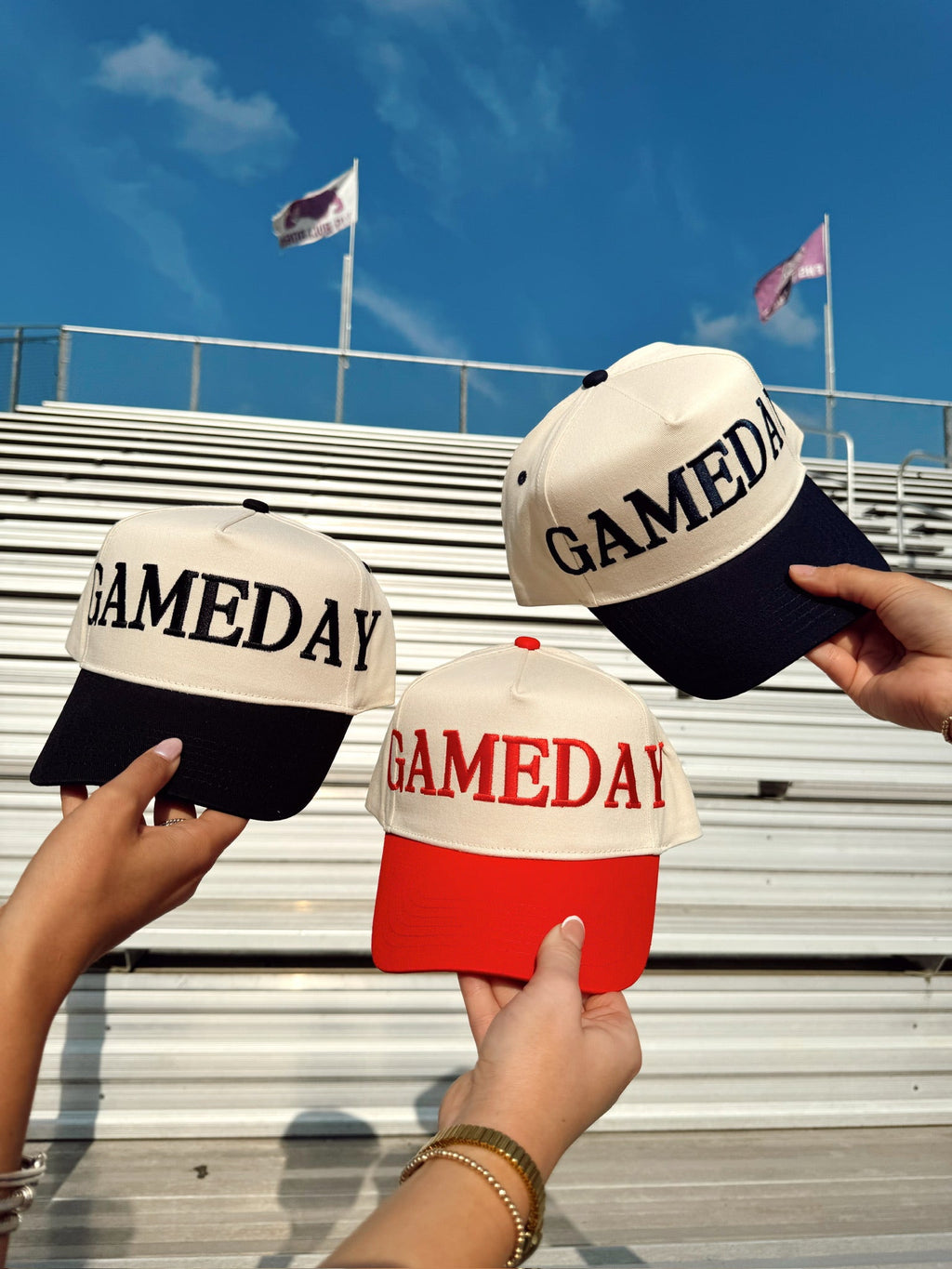 GAMEDAY - Wrap Around Vintage Trucker Hat - B.You Boutique & Boji Balloon Bar