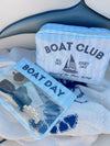 Boat Club - Blue Stripes XL Bag - B.You Boutique & Boji Balloon Bar
