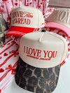 I Love You Sooooo Much - Leopard Vintage Hat - B.You Boutique & Boji Balloon Bar