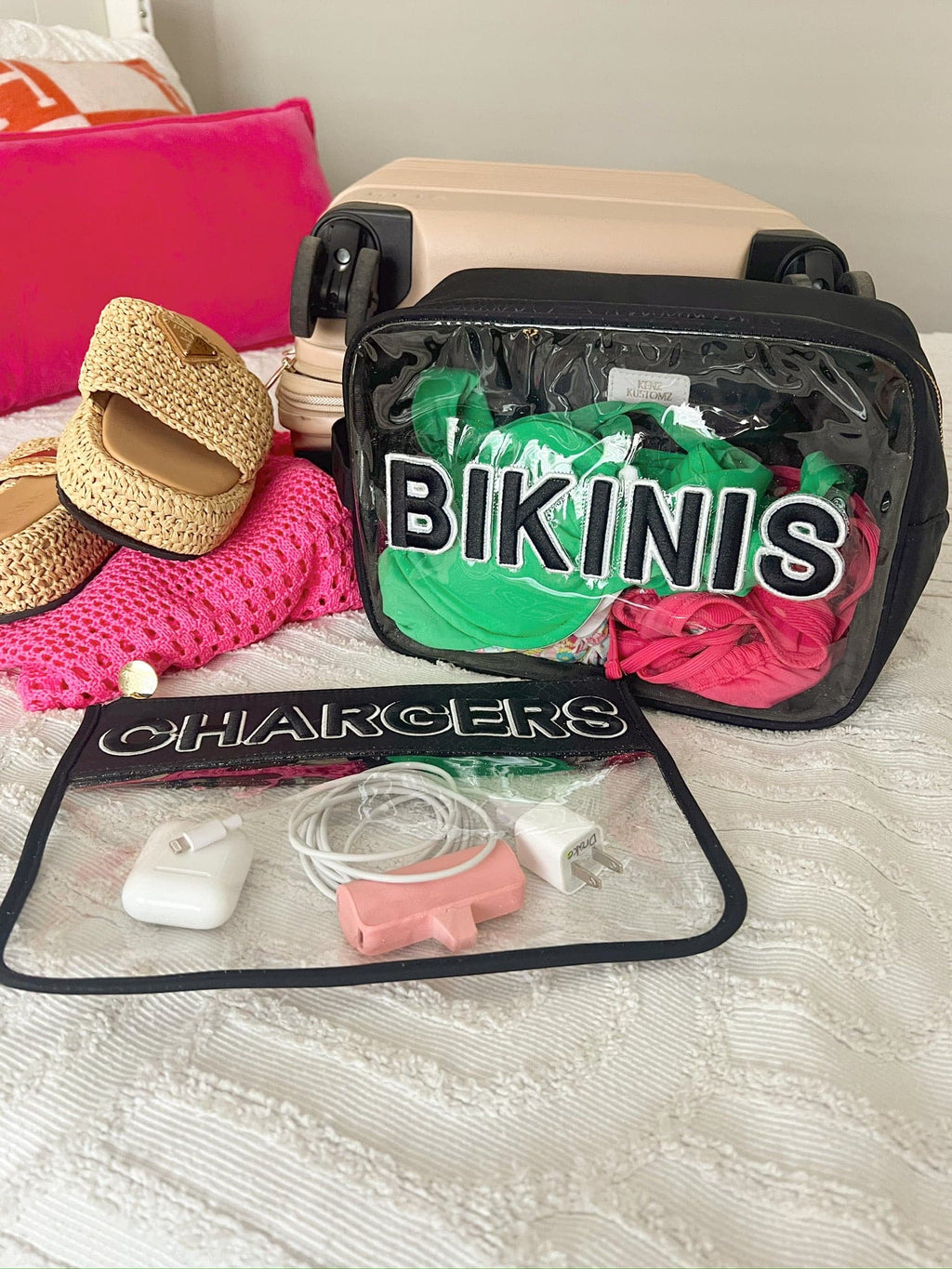 Bikinis XL Clear - Black - B.You Boutique & Boji Balloon Bar