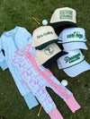 He's Golfing - Green Vintage Trucker Hat - B.You Boutique & Boji Balloon Bar