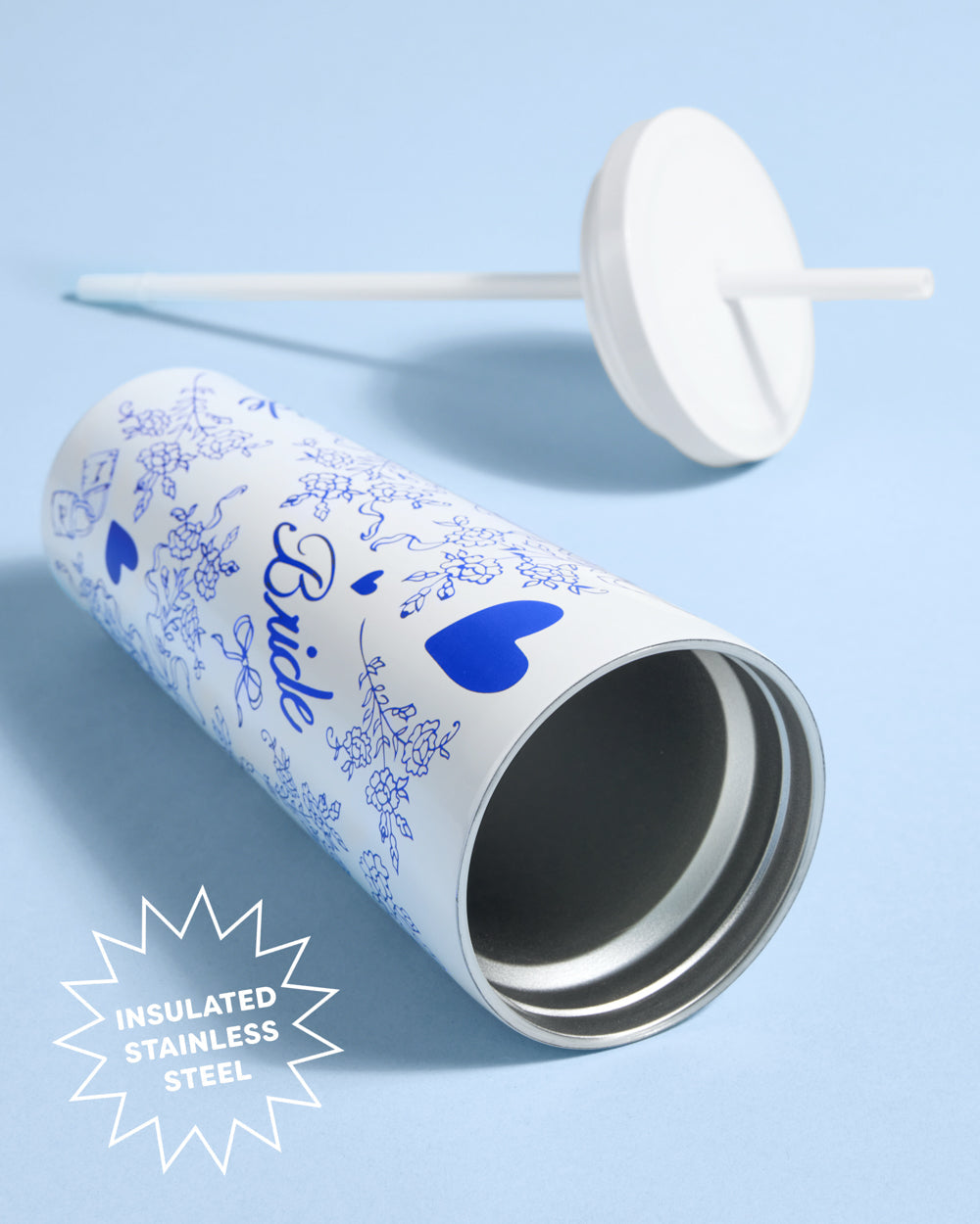 Something Blue Tumbler - 24 oz. tumbler - B.You Boutique & Boji Balloon Bar