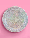 Shimmer Plates - 25 paper plates - B.You Boutique & Boji Balloon Bar