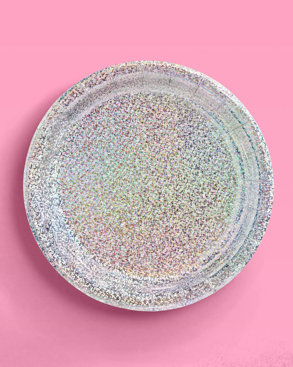Shimmer Plates - 25 paper plates - B.You Boutique & Boji Balloon Bar