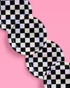 Checked Out Plates - 25 paper plates