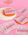 Cheers Napkins - 50 foil napkins - B.You Boutique & Boji Balloon Bar