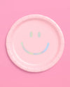 Smiley Plates - 24 paper plates