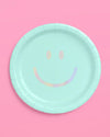 Smiley Plates - 24 paper plates