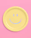 Smiley Plates - 24 paper plates