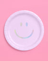 Smiley Plates - 24 paper plates
