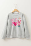 Emma Nutcracker Print Christmas Sweatshirt - B.You Boutique & Boji Balloon Bar
