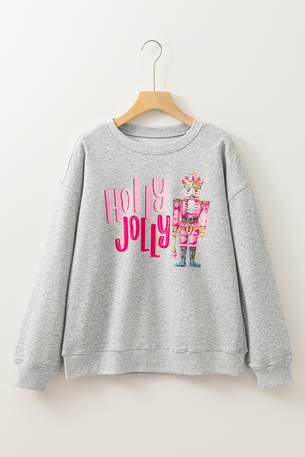 Emma Nutcracker Print Christmas Sweatshirt - B.You Boutique & Boji Balloon Bar