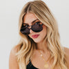 Amber Aviator Sunglasses