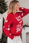 Tiffany Christmas Holiday Loose Sweater