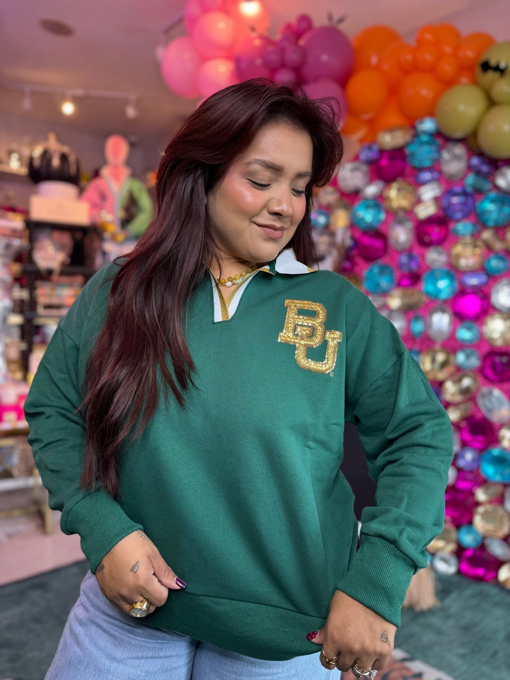 Brianna Cannon BAYLOR CLUB SWEATSHIRT at B.You Boutique