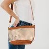 Bryce Woven Bucket Bag