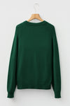 Merry Christmas Raglan Sleeve Sweater - B.You Boutique & Boji Balloon Bar