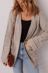Athena Knit Open Front Chic Cardigan with Pockets
