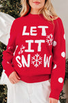 Tiffany Christmas Holiday Loose Sweater