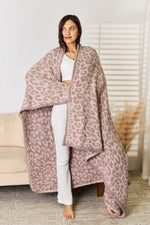 Cuddley Leopard Decorative Throw Blanket