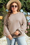 Alessia Plus Size Pearled Sweater