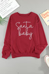 Isabella Santa Baby Print Pullover