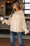 Mayaevi Sleeve Chiffon Blouse Long Sleeve Top - B.You Boutique & Boji Balloon Bar