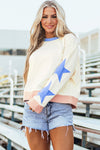 Ashaora Exposed Seam Oversized Sweatshirt - B.You Boutique & Boji Balloon Bar