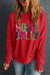 Junora Jolly Printing Christmas Pullover - B.You Boutique & Boji Balloon Bar