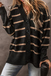 Emakira Drop Shoulder Loose Cardigan - B.You Boutique & Boji Balloon Bar