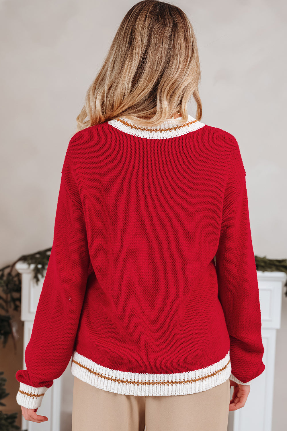 Ava Drop Shoulder Cozy Sweater - B.You Boutique & Boji Balloon Bar