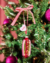 Hot Dog Ornament - iridescent ornament - B.You Boutique & Boji Balloon Bar