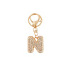 Diamond Initial Bag Charm