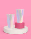 Iridescent Cups - 16 iridescent 16oz cups