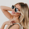 Nicolette Retro Oversized Square Sunglasses